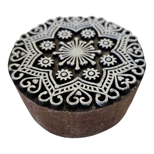 Mandala A Design Wooden Carved Printing Block