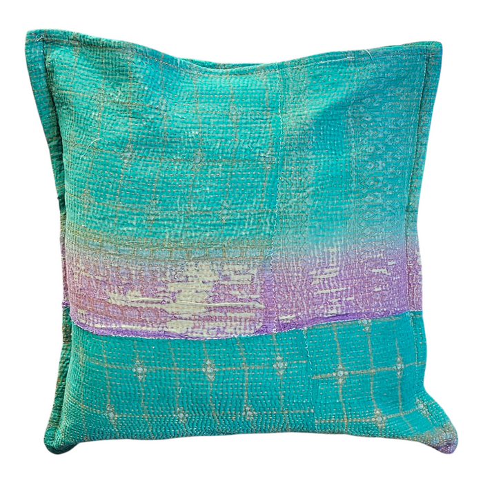 Kantha Cushion Cover | 45 x 45 cm | Design 450