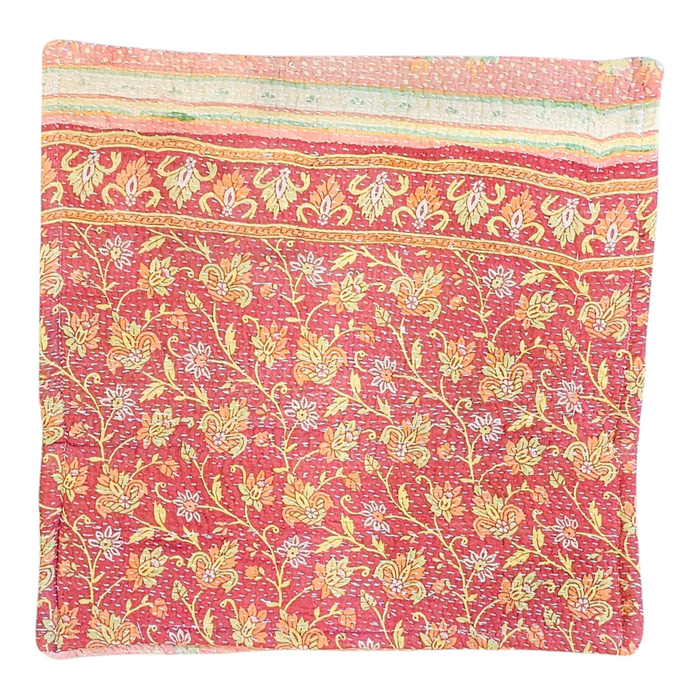 Kantha Cushion Cover | 45 x 45 cm | Design 449