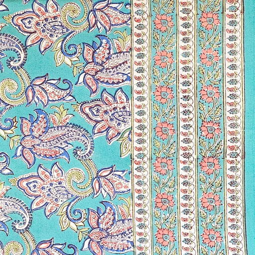 Block Print Cotton Tablecloth