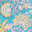 Firoza Block Printed Tablecloth | 130 x 180 cm