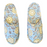 Phoebe Block Print Cotton Travel Slippers