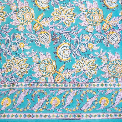 Firoza Block Printed Tablecloth | 130 x 180 cm