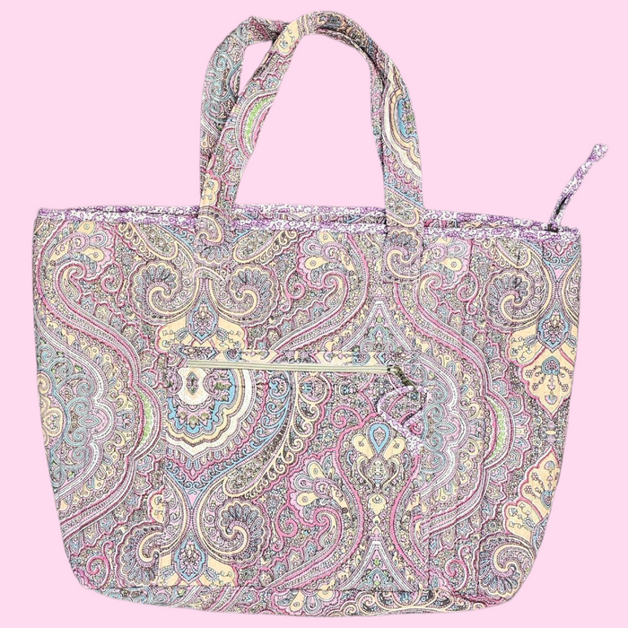 Magenta Magic Quilted Shoulder Bag