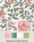 Tea Rose and Olive Green Block Print Tablecloth 130 x 180 cm