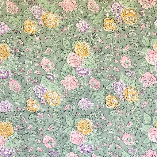 Block Print Cotton Tablecloth