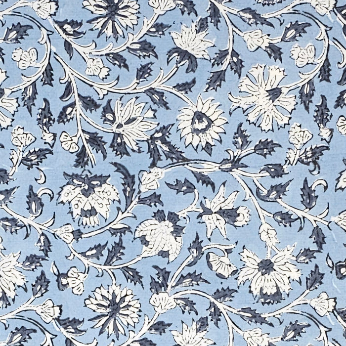Block Print Tablecloth 110 x 110 cm