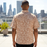 Dabu Print Short Sleeve Shirt - Brown Sugar Design