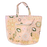 Peachy Floral Tote Bag