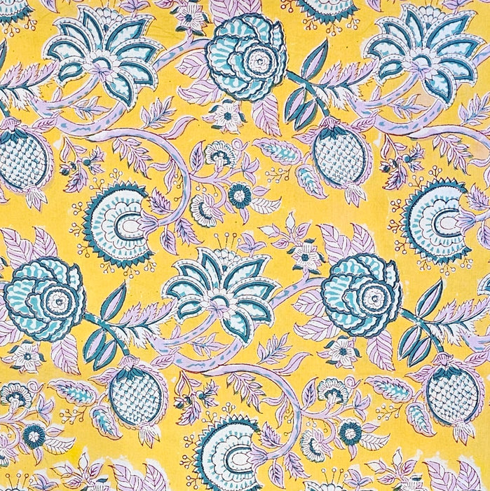 Genda Block Printed Tablecloth | 130 x 180 cm