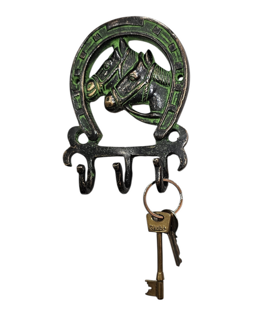 Green HorseShoe Hook