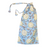Phoebe Block Print Cotton Travel Slippers