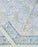 Opal & Cornflower Blue Block Print Tablecloth 130 x 180 cm
