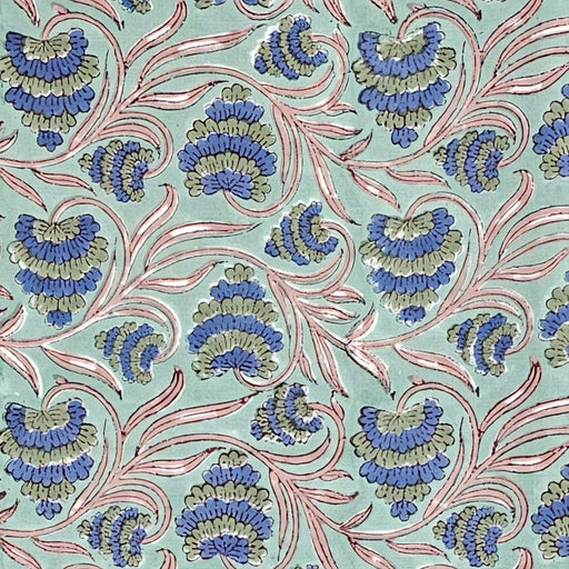 Block Print Tablecloth 110 x 110 cm