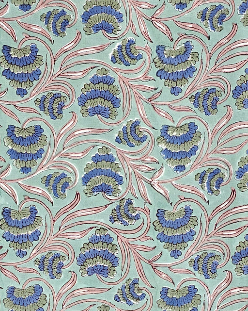 Block Print Tablecloth 110 x 110 cm