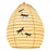Beehive Pendant Lampshade | White Dragonfly