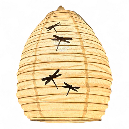 Beehive Pendant Lampshade | White Dragonfly