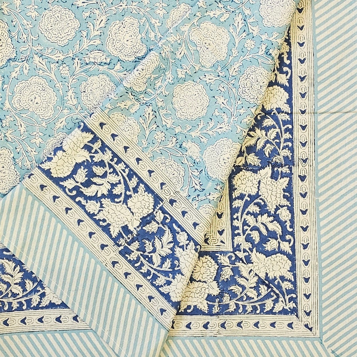 Meera Block Printed Tablecloth | 130 x 180 cm