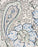 Opal & Cornflower Blue Block Print Tablecloth 130 x 180 cm
