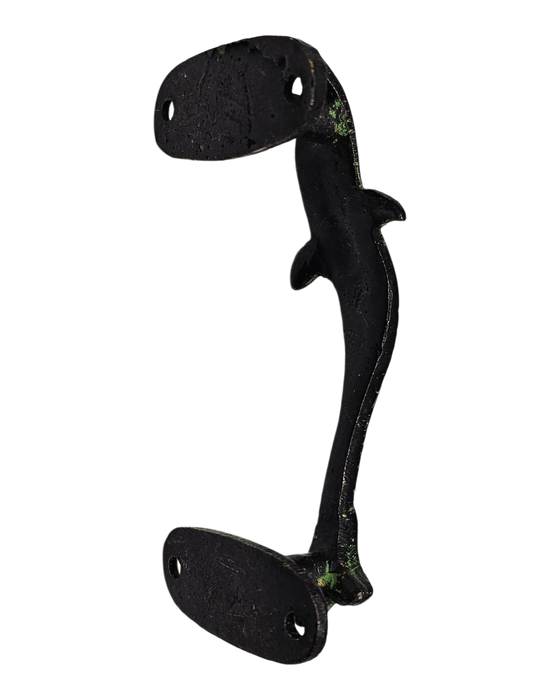 Green Dolphin Brass Handle