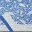 Hand Block Printed Cotton Tablecloth | Blue Paisley | 6-Seater
