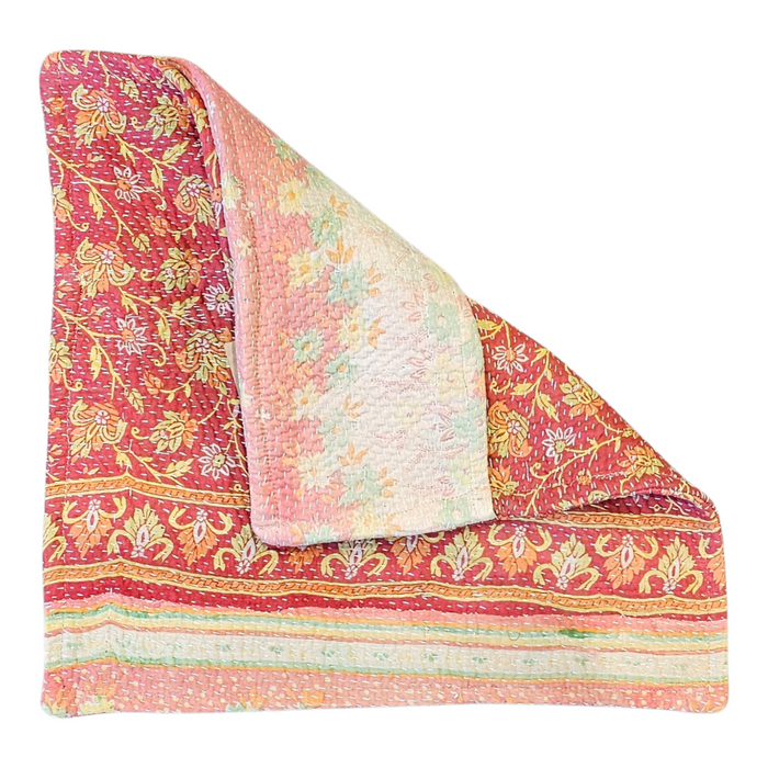 Kantha Cushion Cover | 45 x 45 cm | Design 449