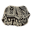 Elephant Design Wooden Carved Printing Block