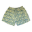 Dabu Print Cotton Boxer Shorts Teal Fan