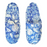 Delphine Block Print Cotton Travel Slippers