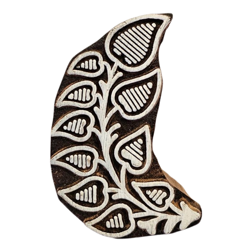 Branch Design Wooden Carved Printing Block