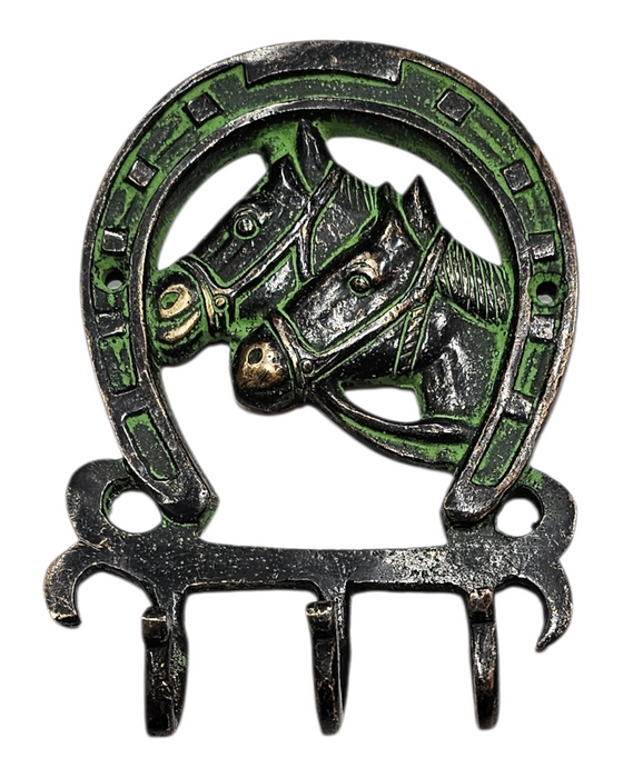 Green HorseShoe Hook