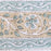 Teal and Jasmine Block Print Tablecloth 130 x 180 cm