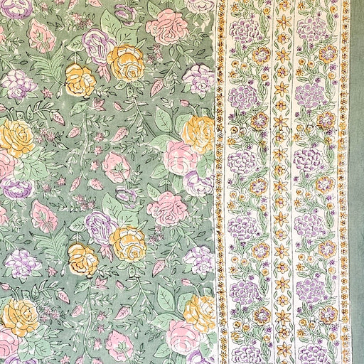 Block Print Cotton Tablecloth