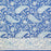 Hand Block Printed Cotton Tablecloth | Blue Paisley | 6-Seater