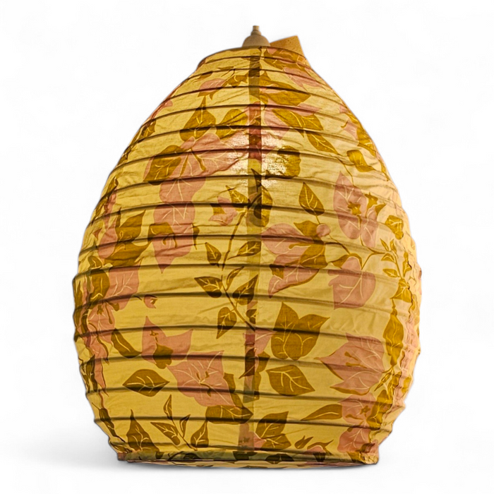 Beehive Pendant Lampshade | Pink and Green Floral
