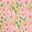 Hand Block Printed Cotton Tablecloth | Blush Meadow | 6-Seater