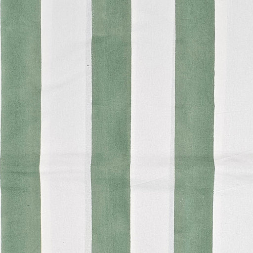 Block Print Tablecloth - Iguana Stripes Design
