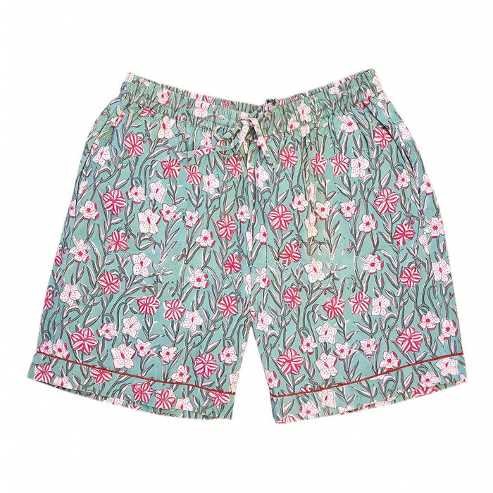 Constance Block-Printed Cotton Short Pyjama Set