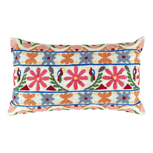 Margarita Embroidered Cushion Cover