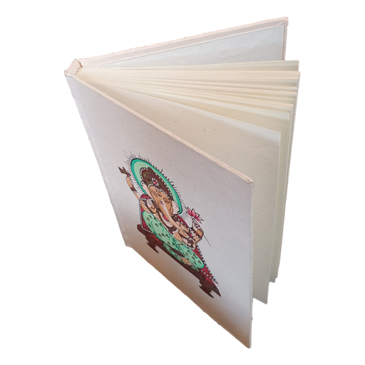 Ganesh Hardback Handmade Recycled Paper Notebook