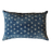 Blue Spots Block Printed Cotton Lumber Cushion
