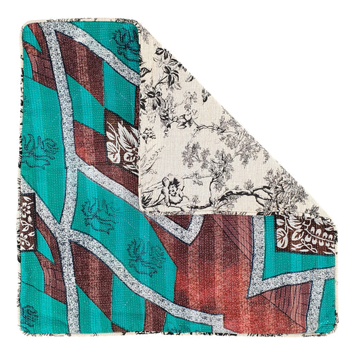 Large Kantha Cushion Cover 60 x 60 cm
