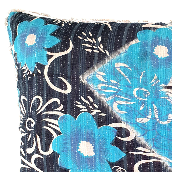 Large Kantha Cushion Cover 60 x 60 cm