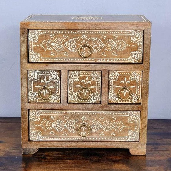 Jodhpur Five Drawer Chest